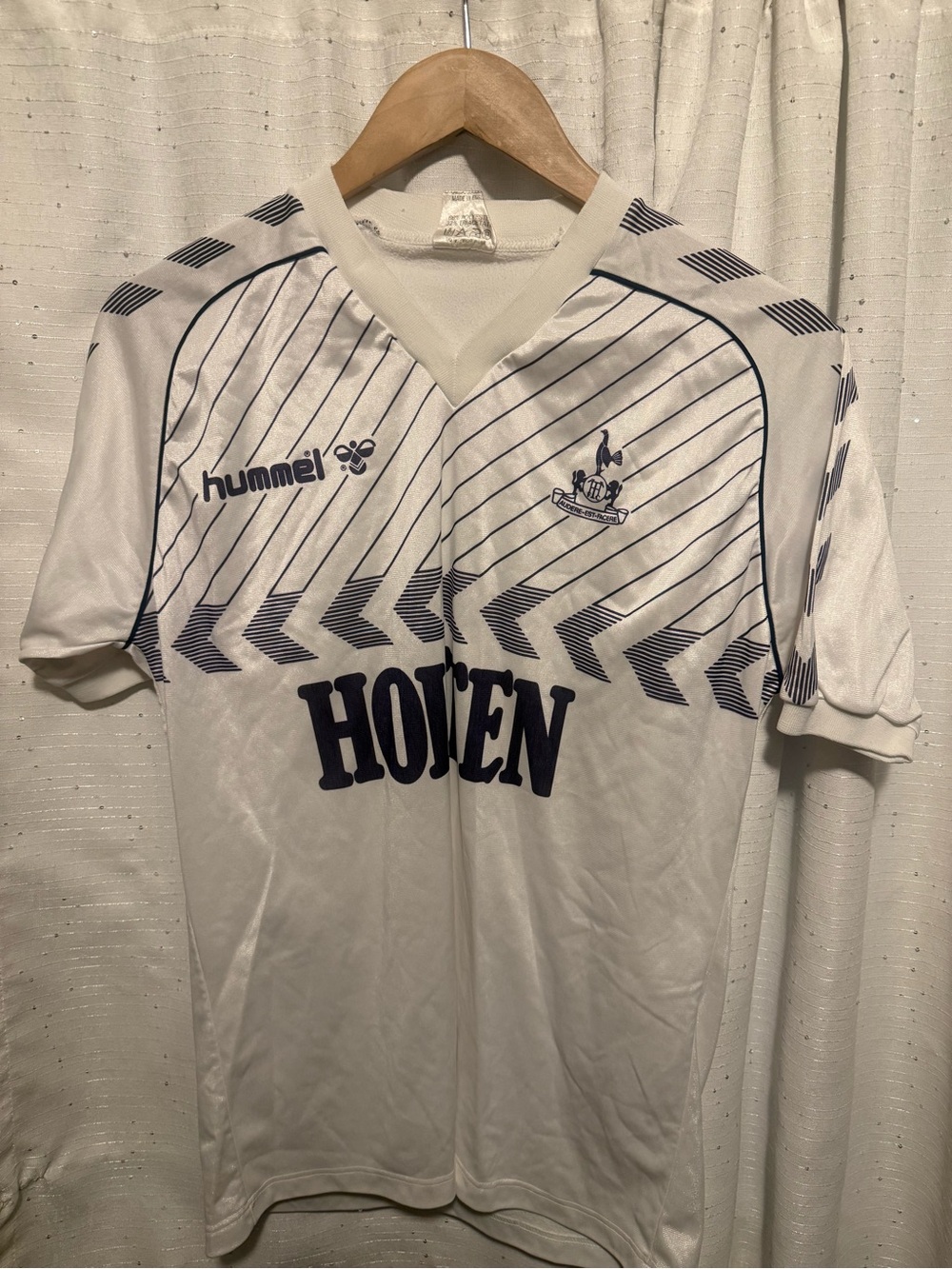 1985-87 Tottenham Hummel Home Shirt Vintage - Picture 1 of 5